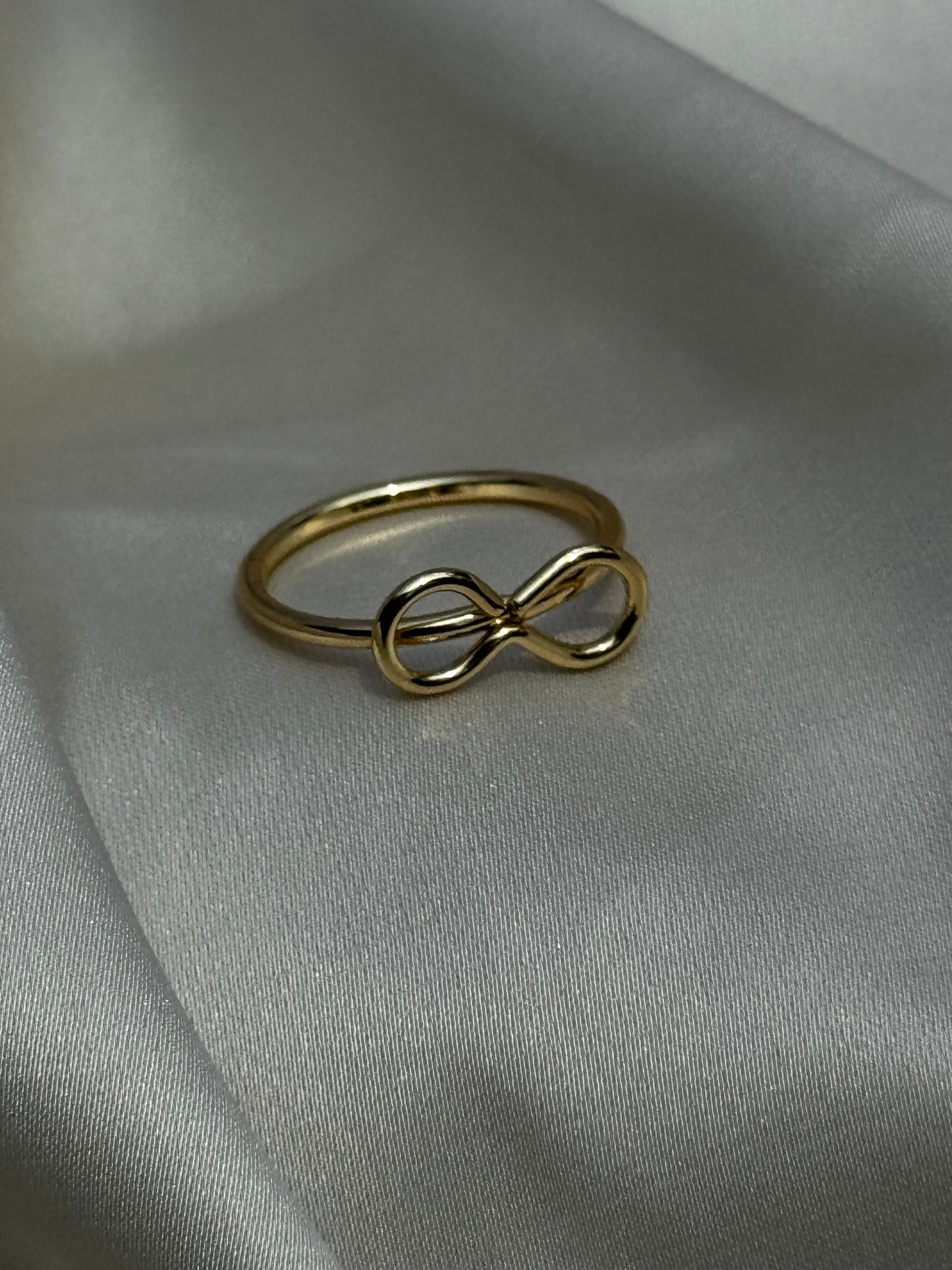 Gold Infinity Ring
