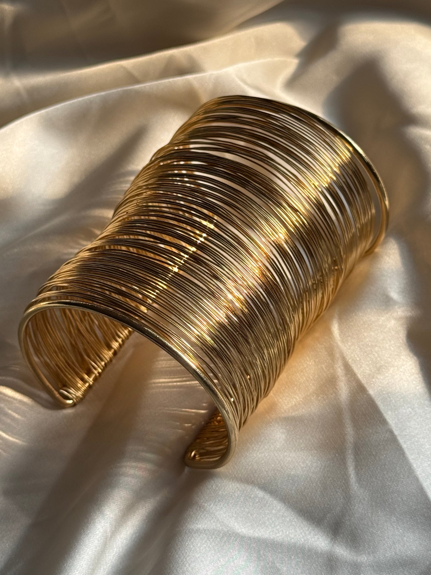 Stacked Wire cuff