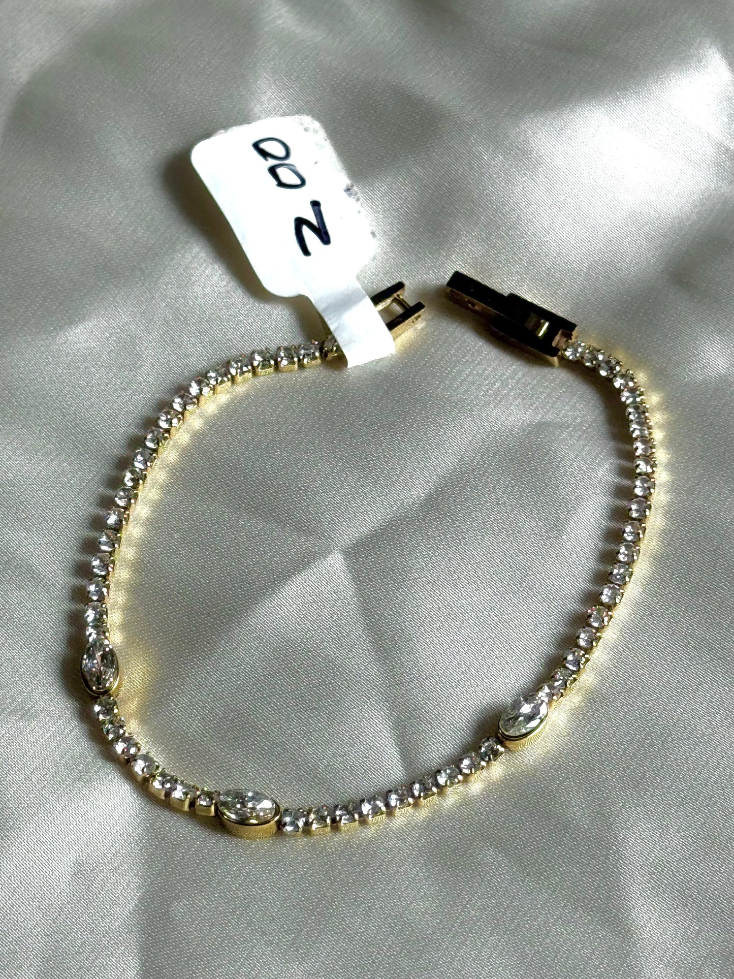 Marquise Crystal Tennis Bracelet