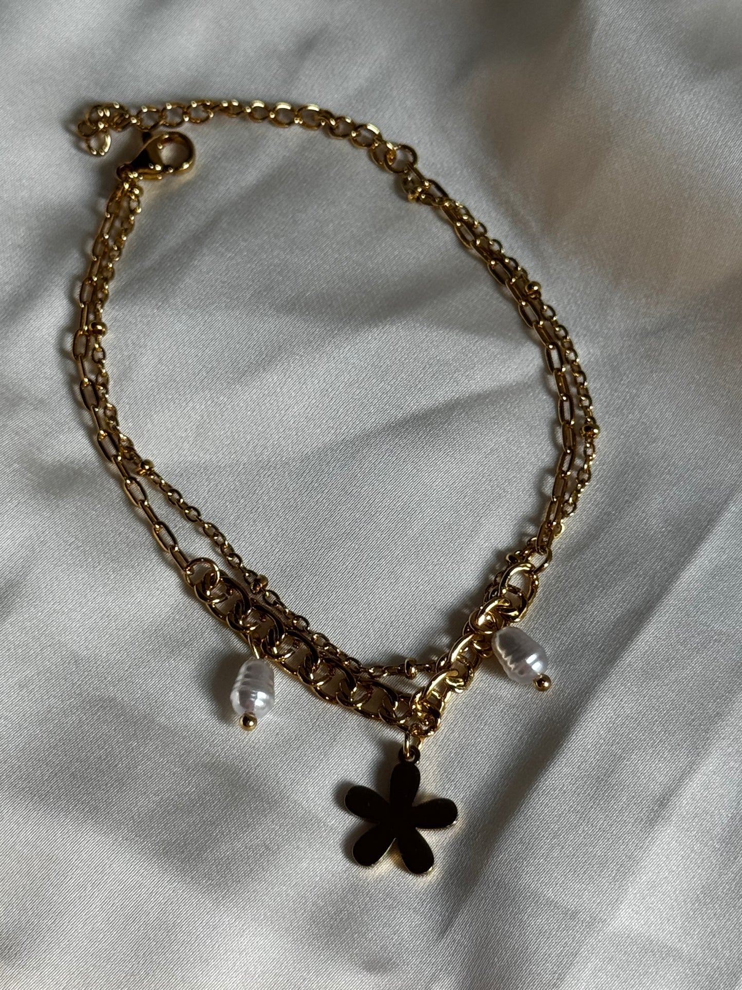 Petal & Pearl Bracelet