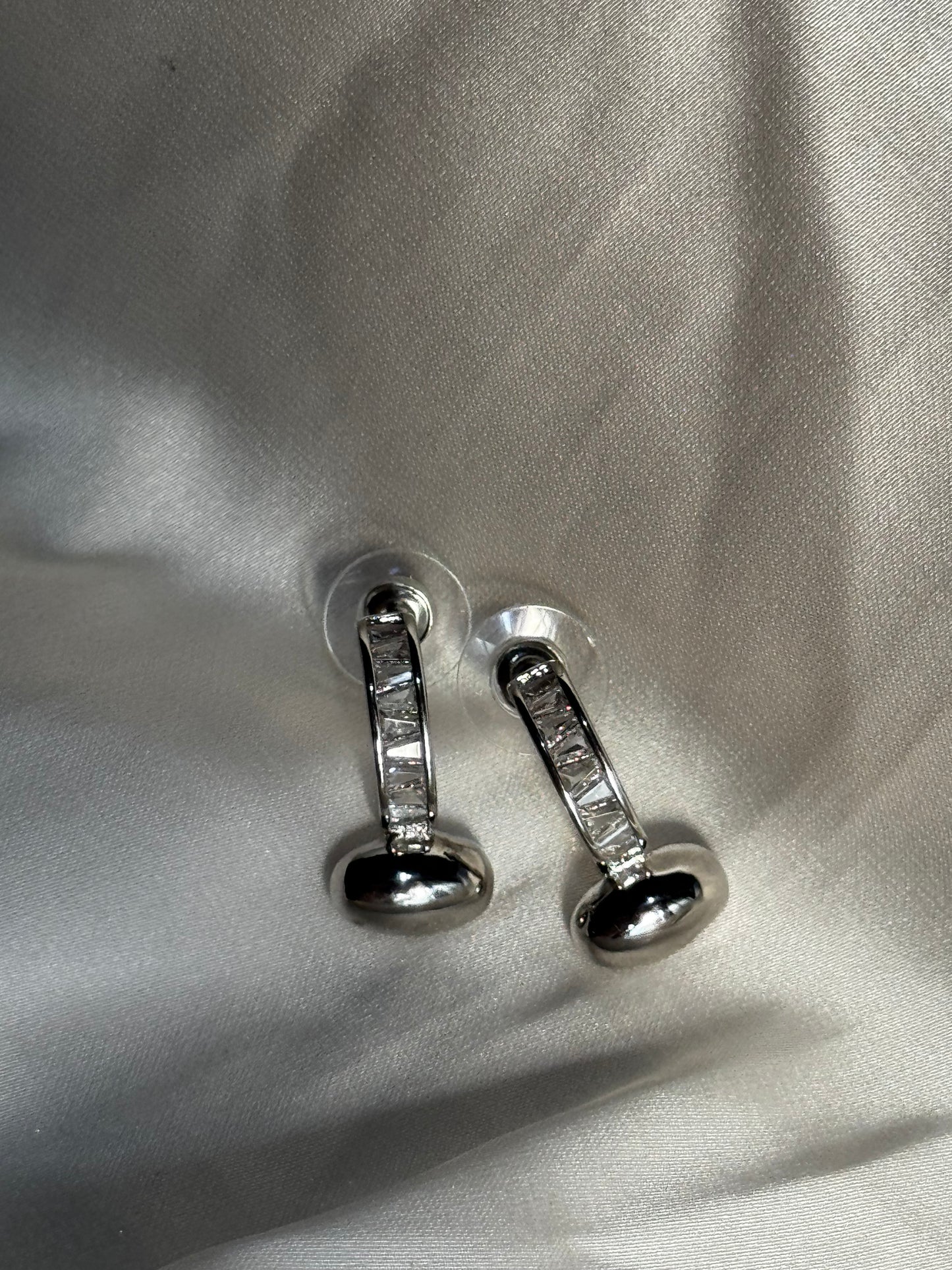 Aura Baguette Arches Earrings