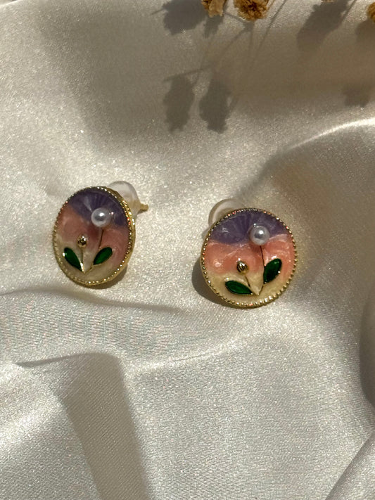 Ethereal Bloom Studs
