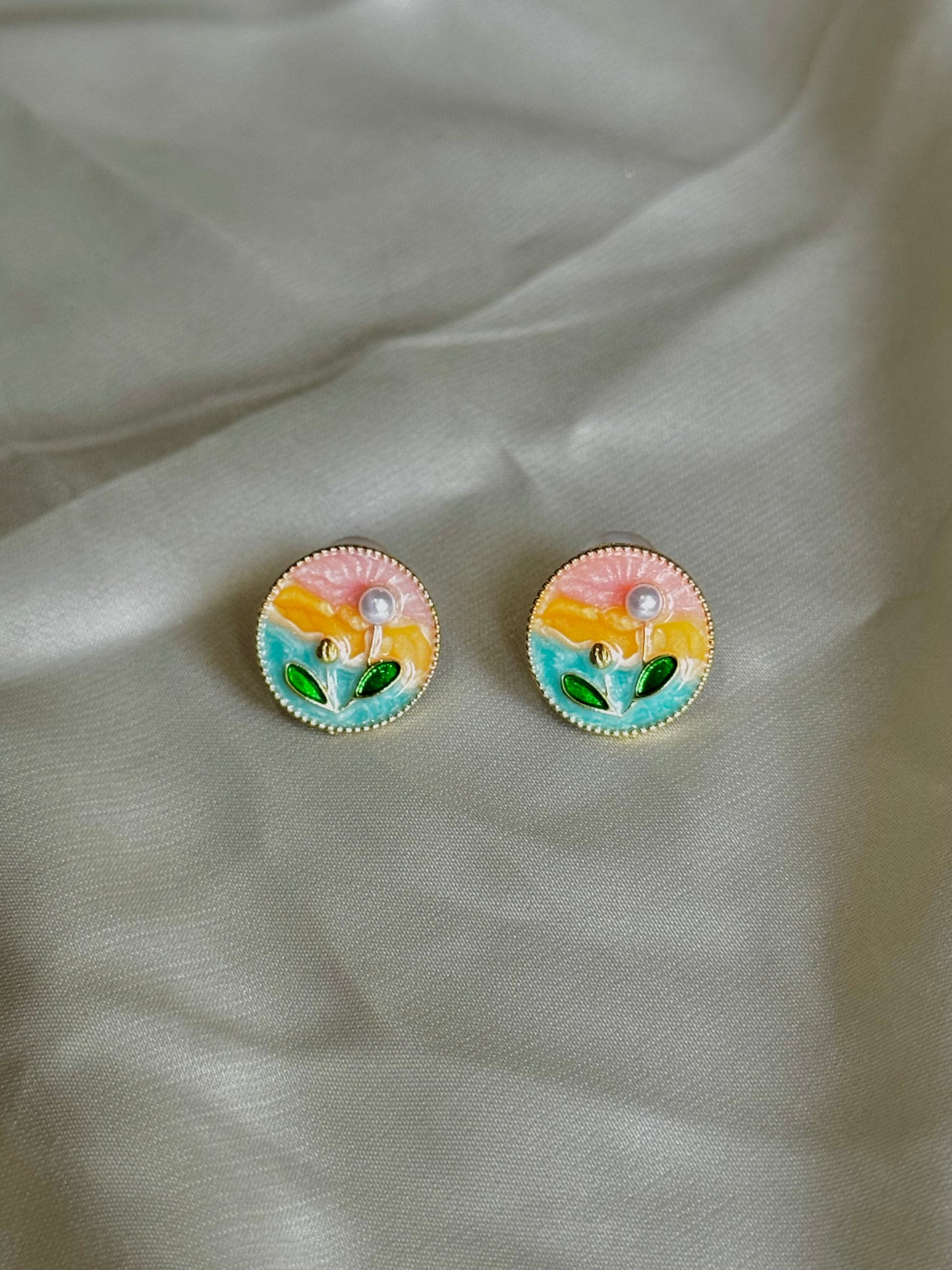 Ethereal Bloom Studs