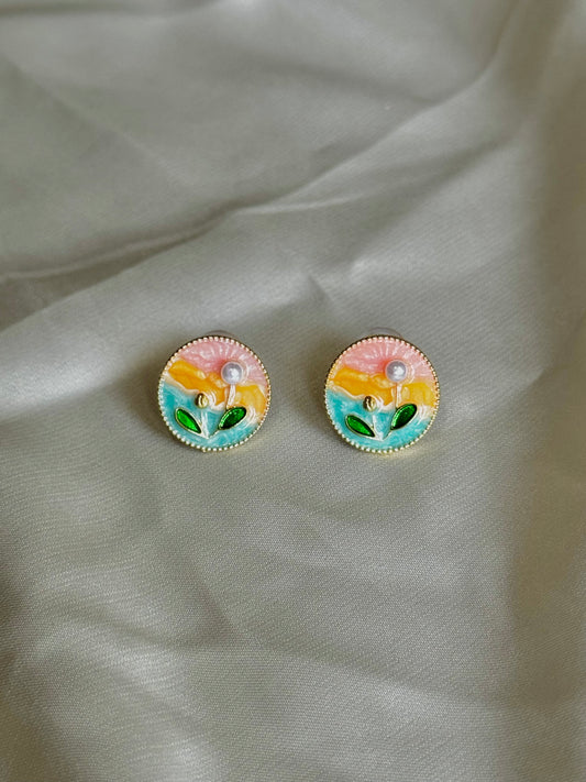 Ethereal Bloom Studs