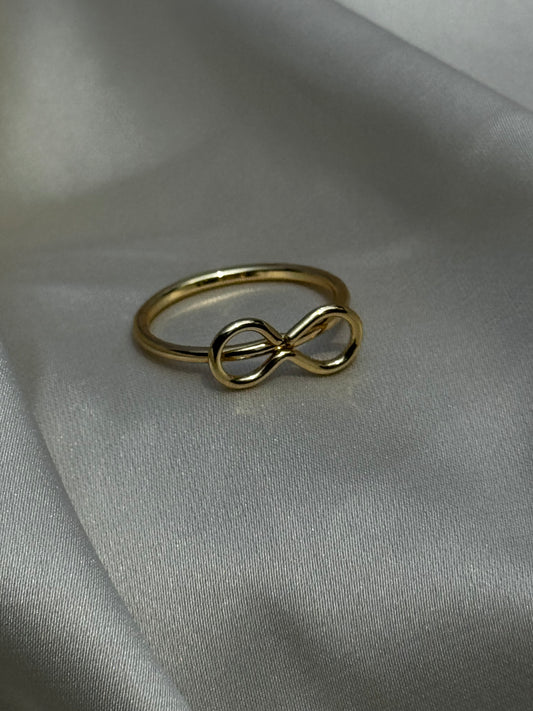 Gold Infinity Ring