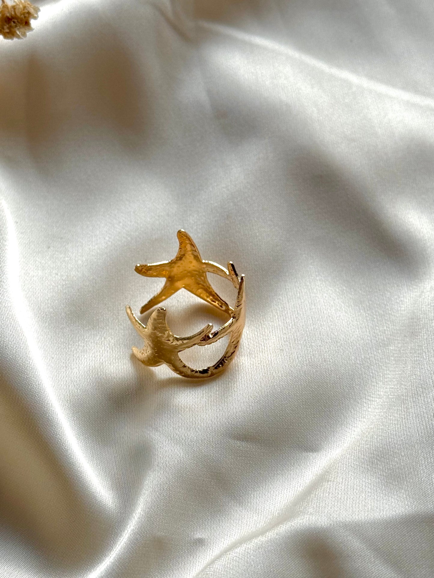 Starfish Trio Ring