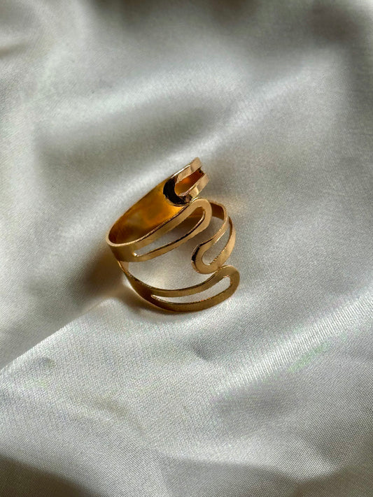 Multi-Layer Swirl Ring