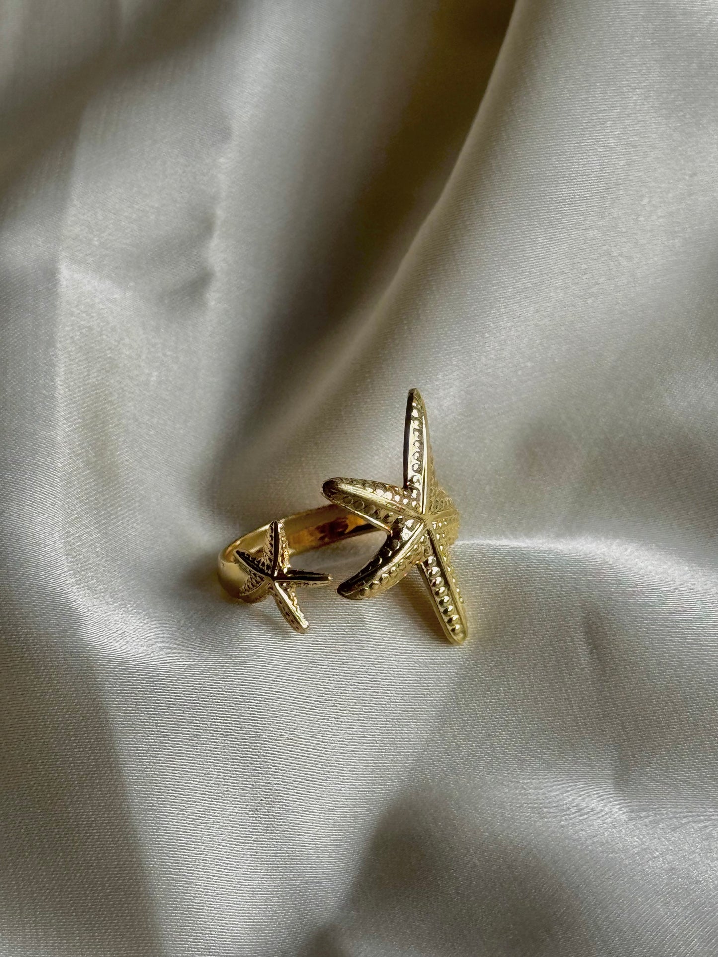 Double Starfish Ring