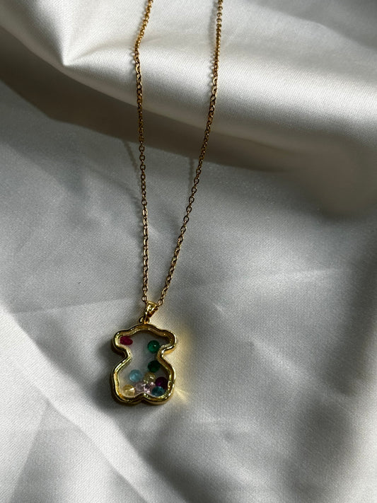 Candy Confetti Bear Chain