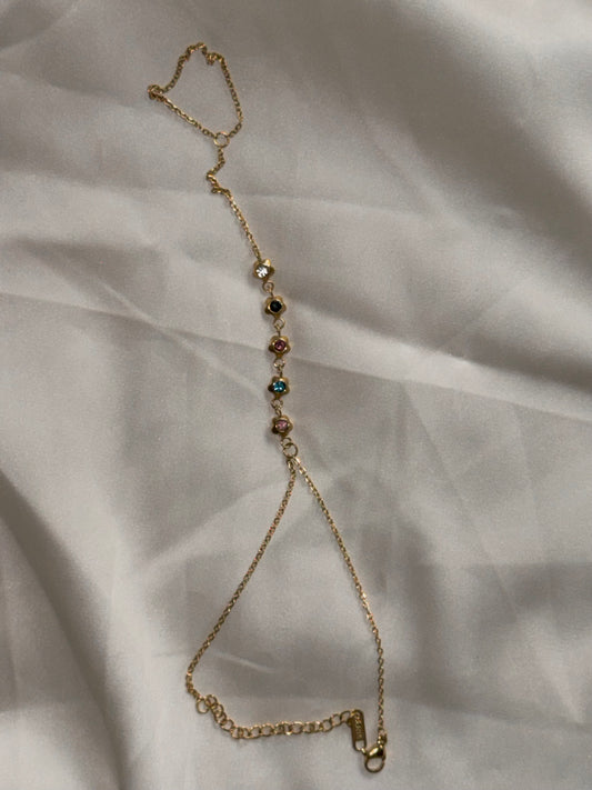 Prism Bloom Hand Chain