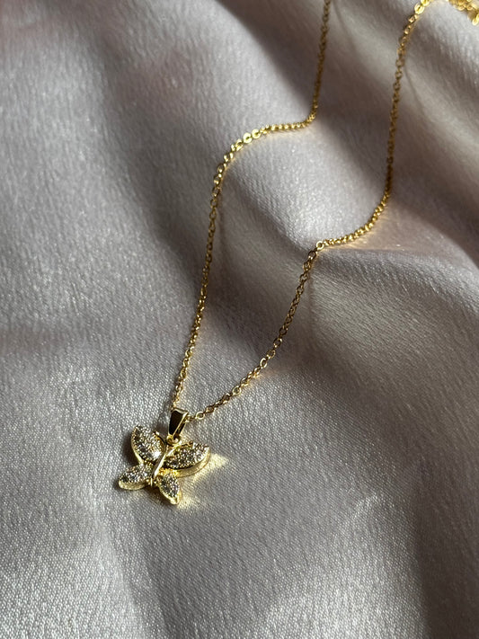 Butterfly Pendant Necklace