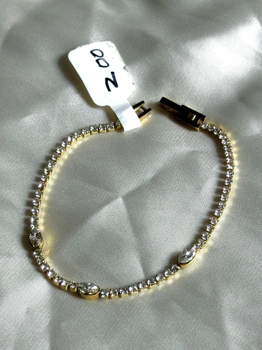 Marquise Crystal Tennis Bracelet