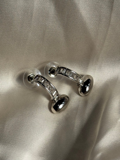 Aura Baguette Arches Earrings