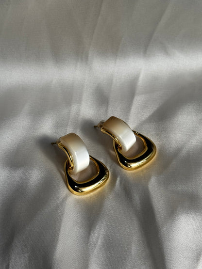 Louvre Link Earrings
