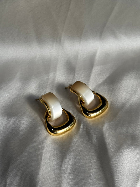 Louvre Link Earrings