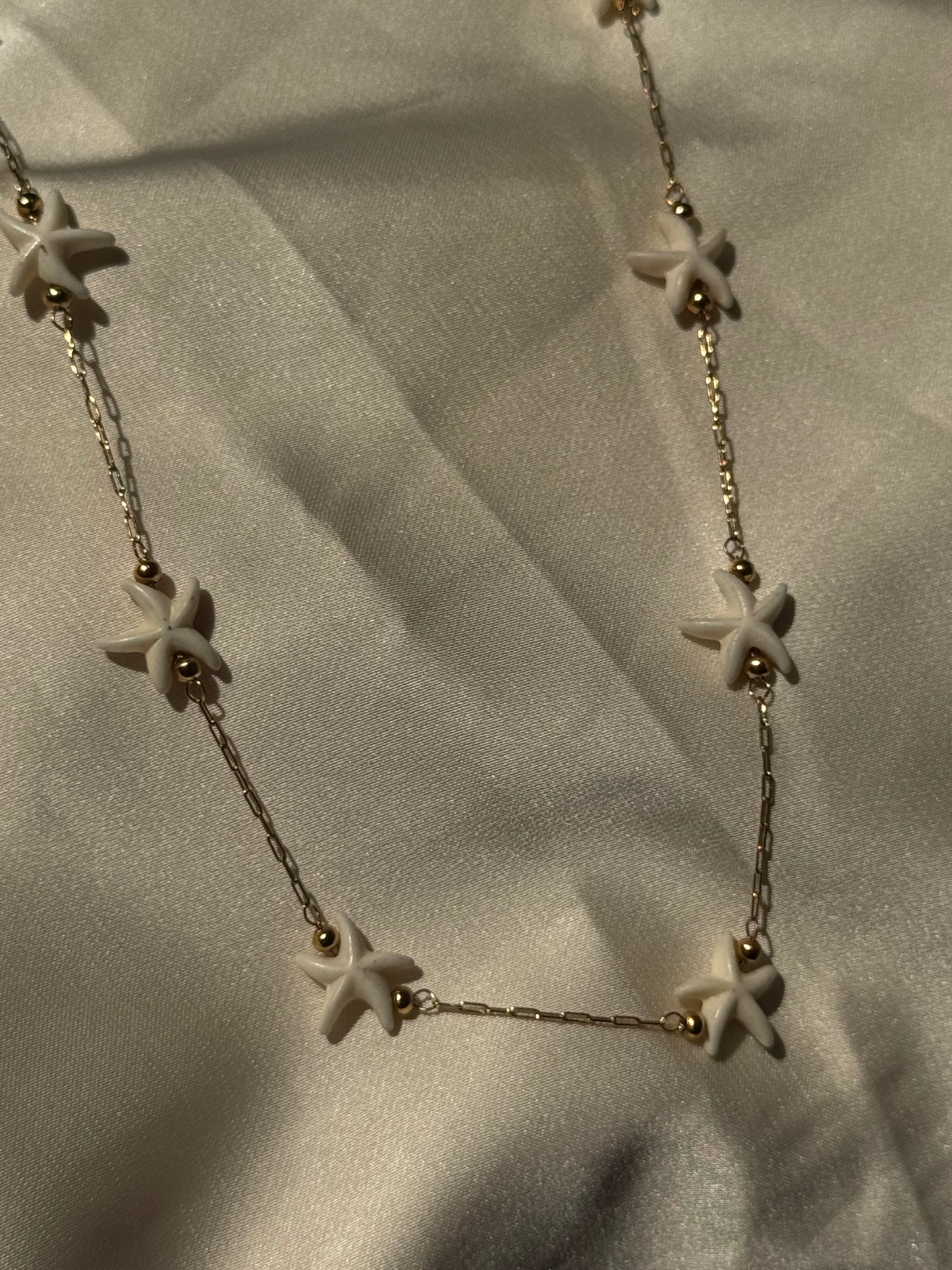 Starfish Link Necklace