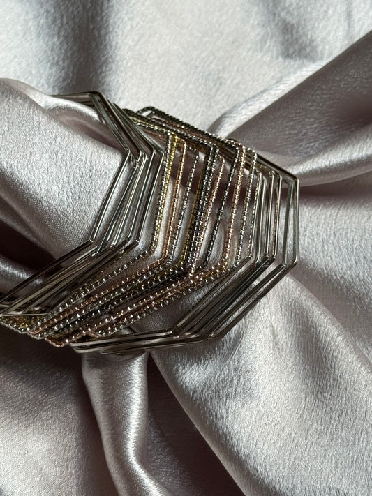 Hexa-Stack Bangles