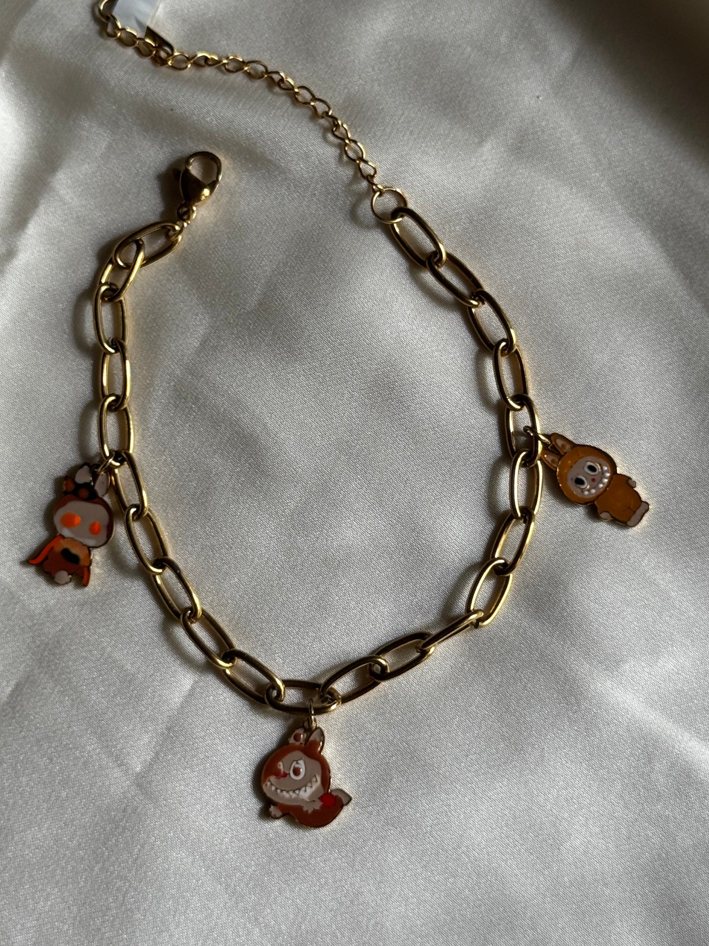 Cartoon Mascot Charm Bracelet